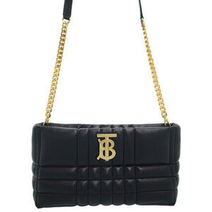 Burberry Quilted Leather Lola Crossbody Bag Shoulder